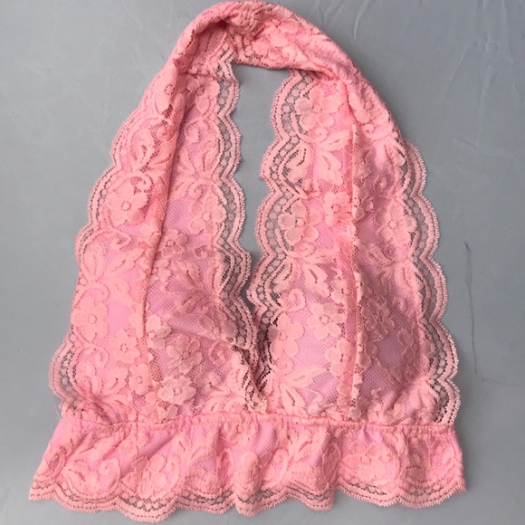 Other - New! Pink Lace Bralette
